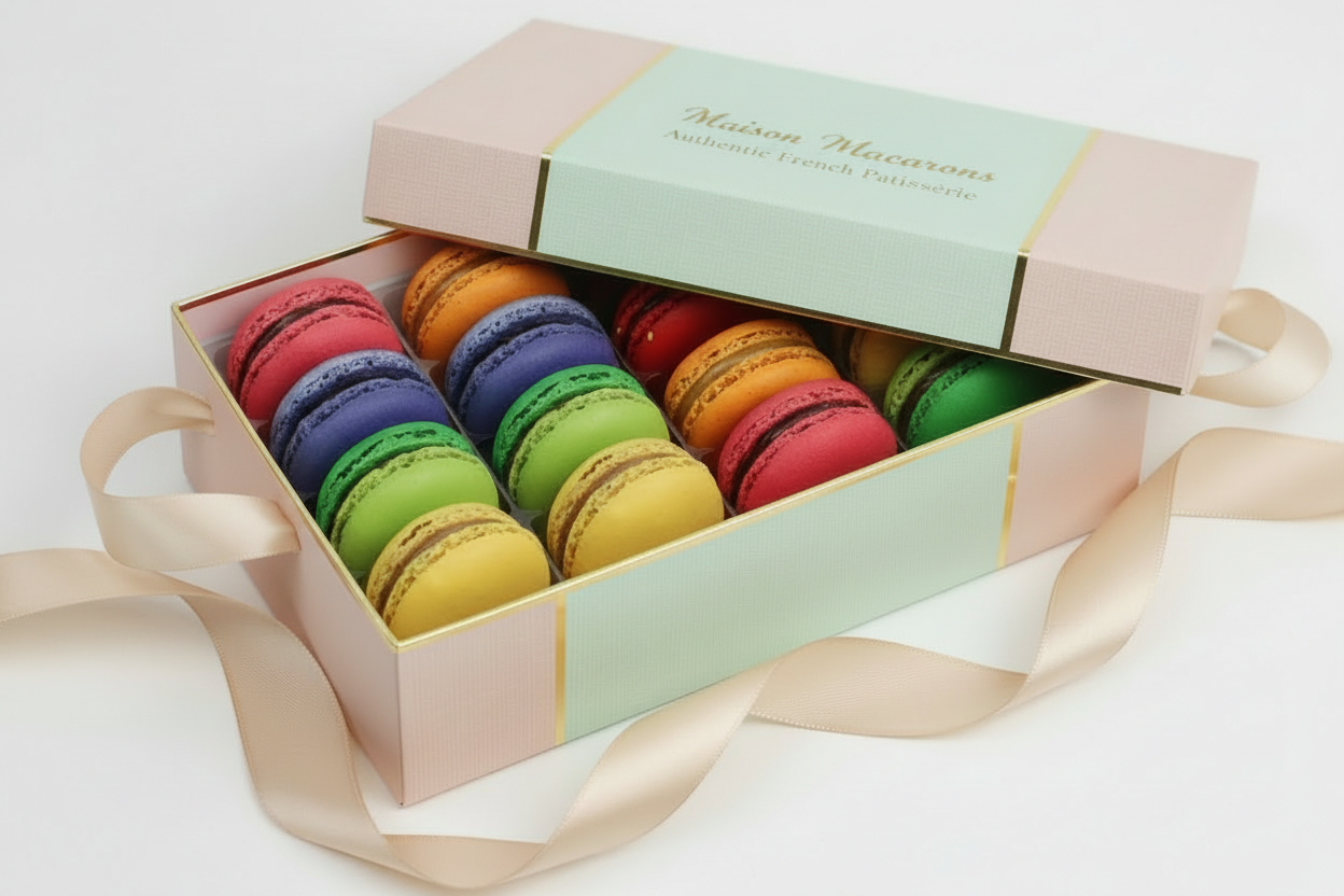 15-Piece Dairy-Free Macaron Box — Perfect Mother's Day Gift