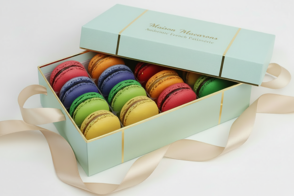 15-Piece Dairy-Free Macaron Box — Perfect Mother's Day Gift