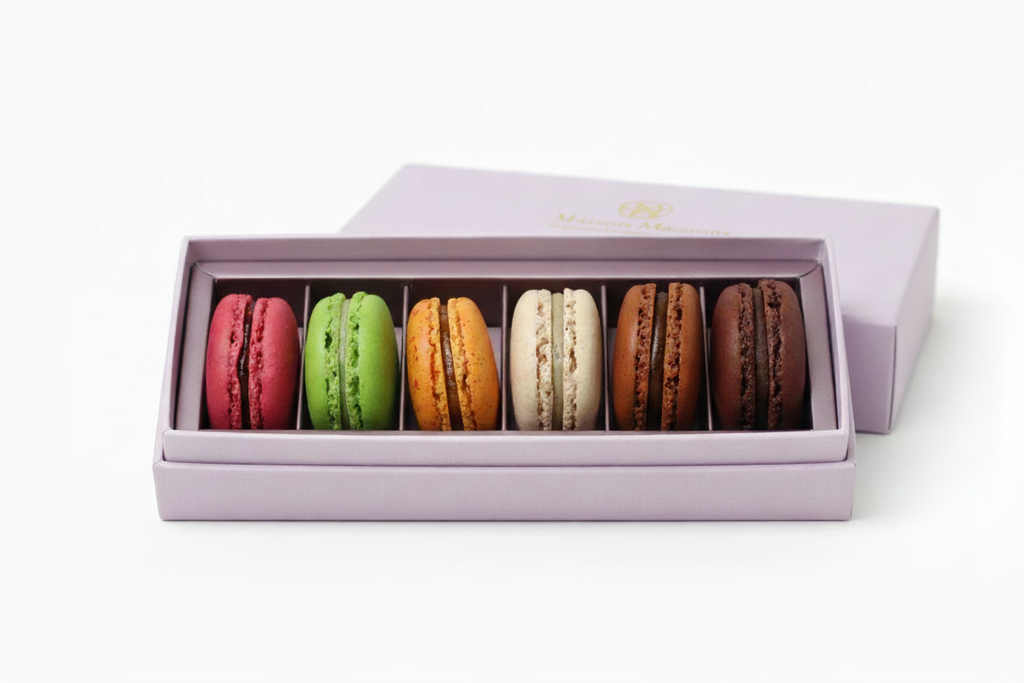 6-Piece Signature Macaron Box — Perfect Father's Day Gift