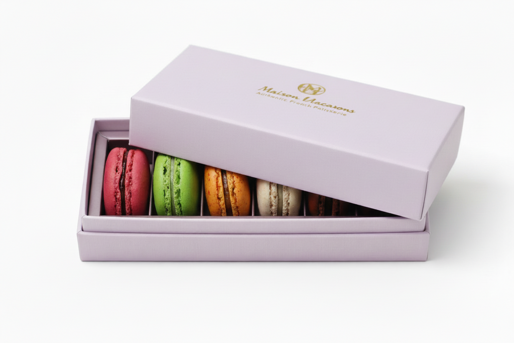 6-Piece Signature Macaron Box — Perfect Father's Day Gift